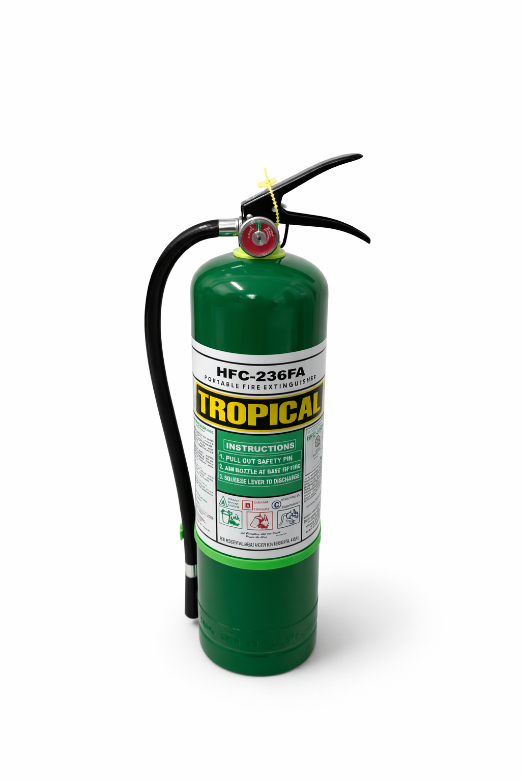 HFC-236fa Clean Agent Fire Extinguisher